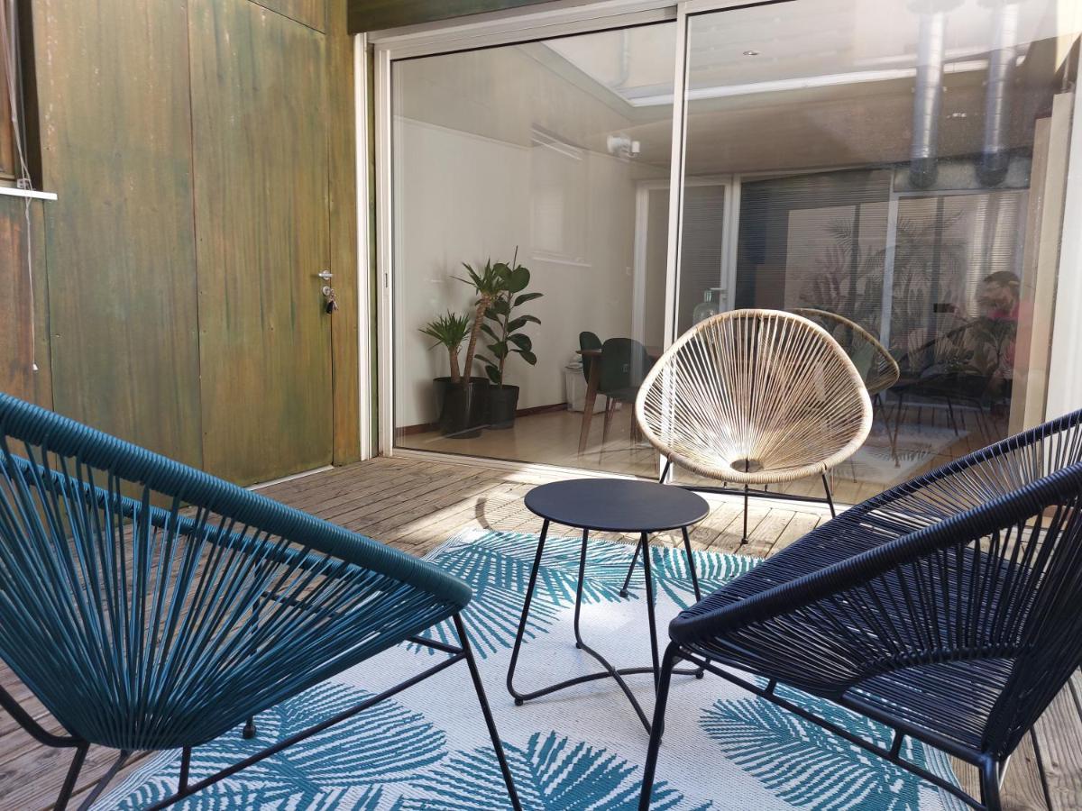 Le Peyrot*** Coeur De Ville 55M² Avec Patio ロデーズ エクステリア 写真